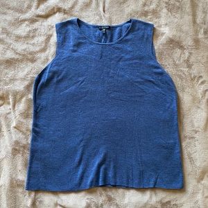 Eileen Fisher Merino Wool Sweater Vest
